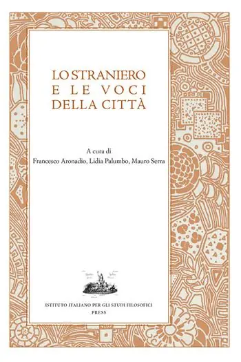 Nuova Collezione Lo straniero e le voci della città