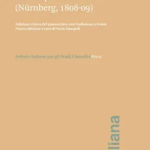 Novità Enciclopedia filosofica (Nürnberg, 1808-09). Ediz. italiana e tedesca
