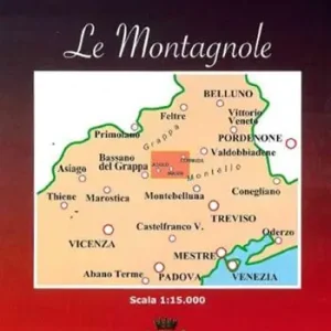 Colli asolani. Le Montagnole scala 1 15.000 Ultima Occasione