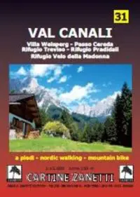 Pagamento Sicuro Val Canali 1 15.000 1cm=150m. A piedi, in bicicletta, nordic walking e mtb