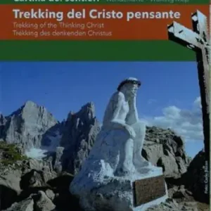 Saldi Trekking del Cristo pensante. Cartina dei sentieri. Ediz. italiana, inglese e tedesca