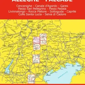 MArmolada - Alleghe - Falcade 1 25.000 GPS - WGS 84 zona 33 nord Sconto