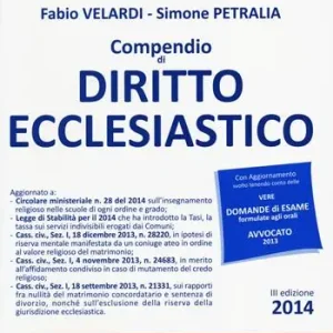 Offerta Speciale Compendio di diritto ecclesiastico