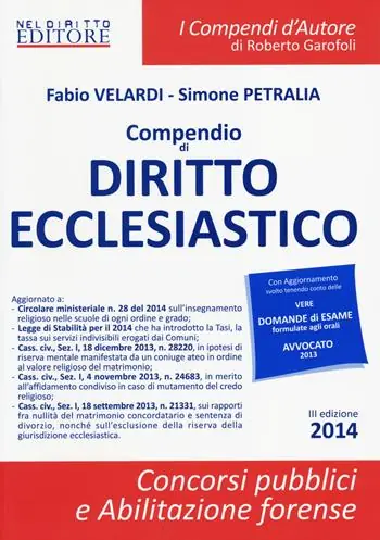 Offerta Speciale Compendio di diritto ecclesiastico
