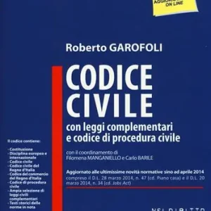 Codice civile con leggi complementari e codice di procedura civile Occasione