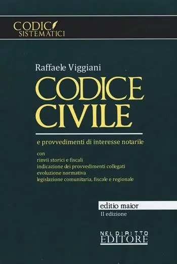 Codice civile e provvedimenti di interesse notarile. Ediz. maior Popolare