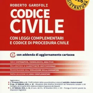 Codice civile con leggi complementari e codice di procedura civile. Concorso magistratura. Con aggiornamento online Nuova Collezione
