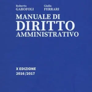 Prezzo Scontato Manuale di diritto amministrativo