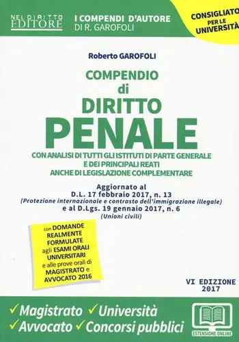 Compendio di diritto penale Solo Oggi