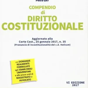 Compra Online Compendio di diritto costituzionale