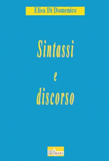 Sintassi e discorso Reso Gratuito
