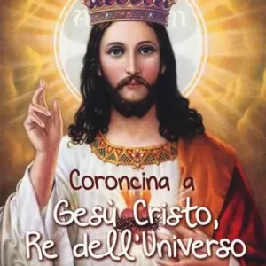 Coroncina a Gesù Cristo, Re dell‘Universo Consegna Rapida