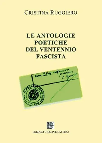 Pagamento Sicuro Le antologie poetiche del ventennio fascista