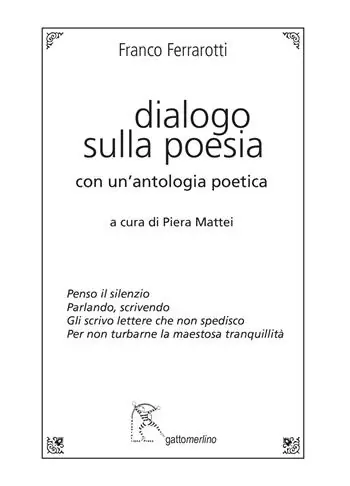 Di Tendenza Dialogo sulla poesia. Con un’antologia poetica