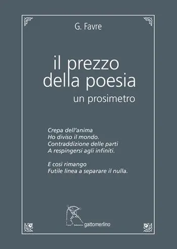 Il prezzo della poesia. Un prosimetro Ultimissimo Modello