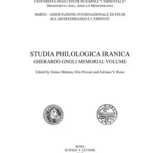 Studia Philologica Iranica. Gherardo Gnoli memorial volume Affare