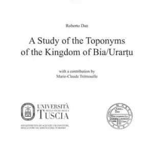 A Study of Toponyms of the Kingdom of Bia/Urartu Spedizione Espresso