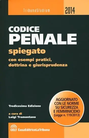 Ultimissimo Modello Codice penale spiegato con esempi pratici, dottrina, giurisprudenza, schemi, tabelle e appendice normativa