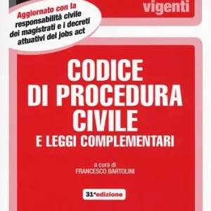 Codice di procedura civile e leggi complementari Solo Oggi