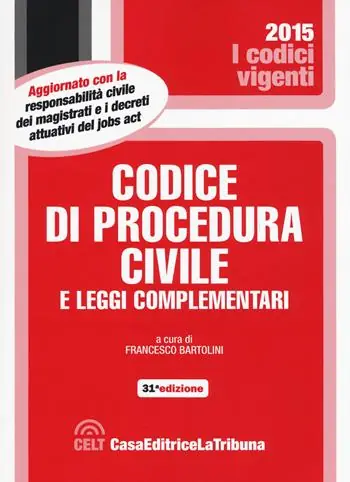 Codice di procedura civile e leggi complementari Solo Oggi