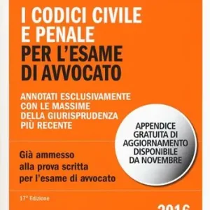 I codici civile e penale. Per l‘esame di avvocato Novità